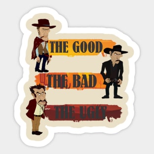 The Good The Bad and The Ugly Sticker